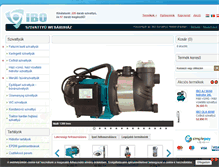 Tablet Screenshot of ibo-szivattyu.hu